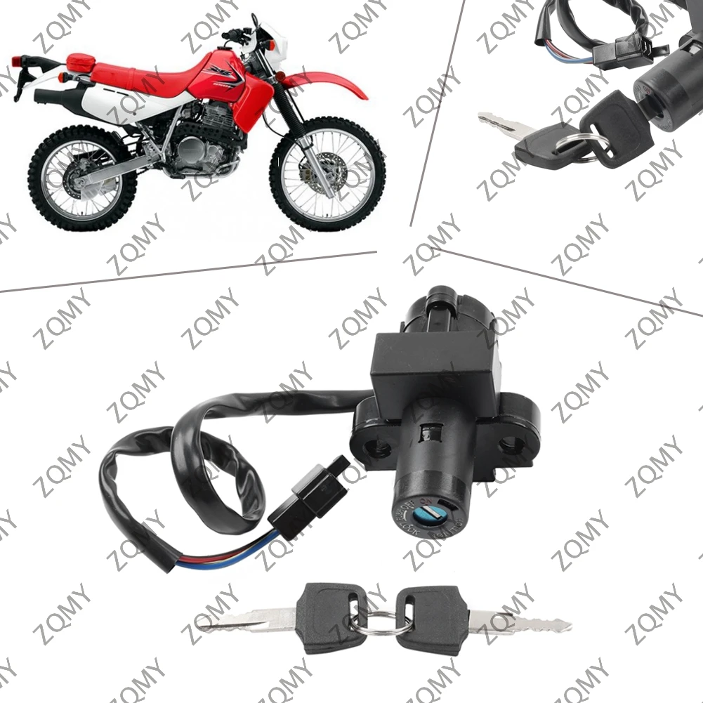 Ключи замка зажигания мотоцикла для Honda XR650L XR250L XR125L XLR125R CLR125 Ключи замка зажигания мотоцикла для Honda XR650L XR250L XR125L XLR125R CLR125