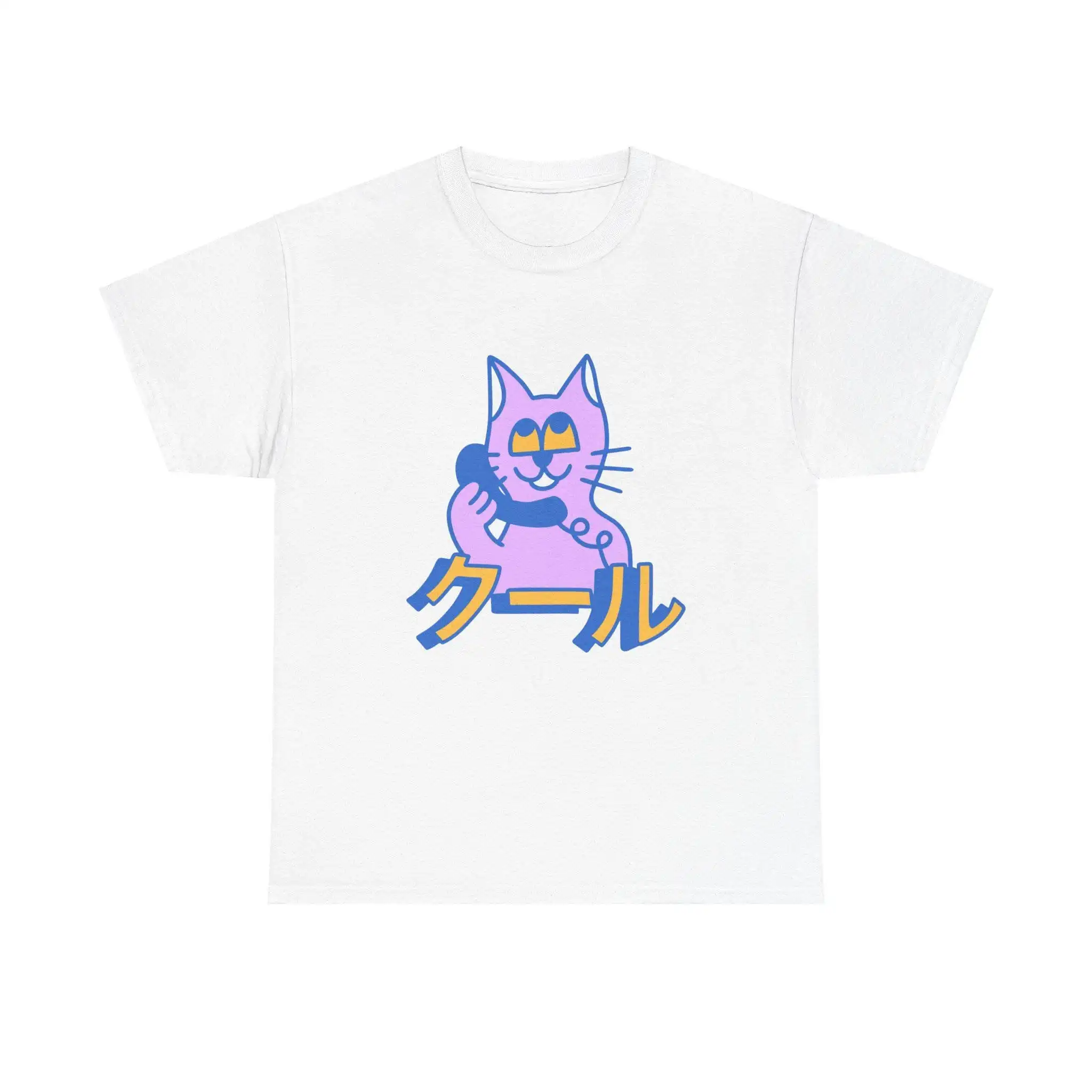 

Крутая японская футболка caT