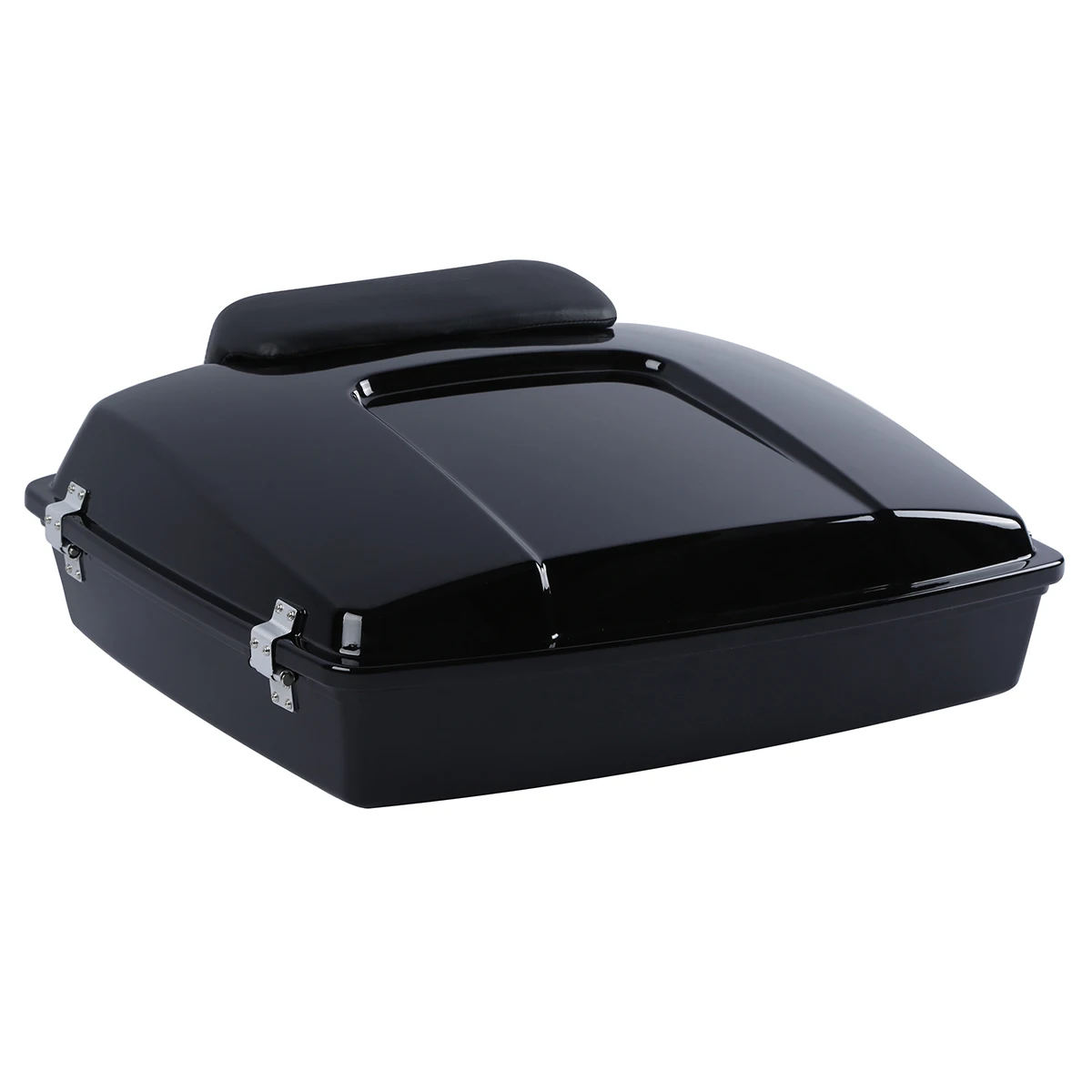 

Ярко-черная спинка багажника Razor Pack с нарезанной спинкой для Harley Tour Pak Touring 1997-2013 гг.