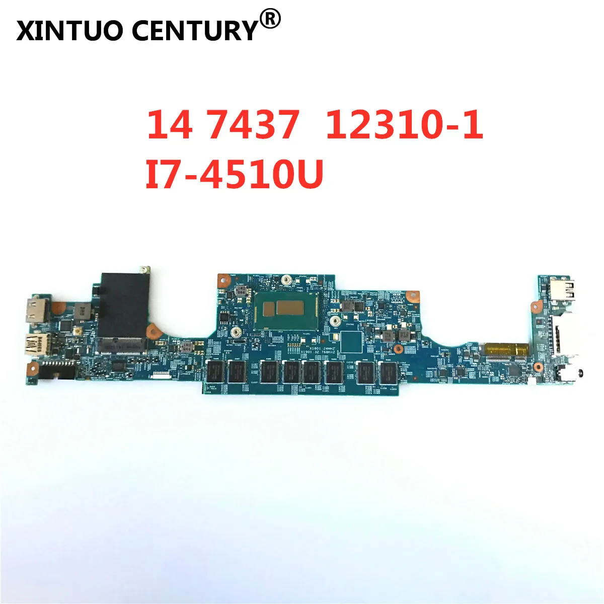 

CN-0NT27R 0NT27R NT27R is suitable for DELL INSPIRON 7437 motherboard DOH40 12310-1 RKNM5 with i7-4510U 8GB-RAM 100% test