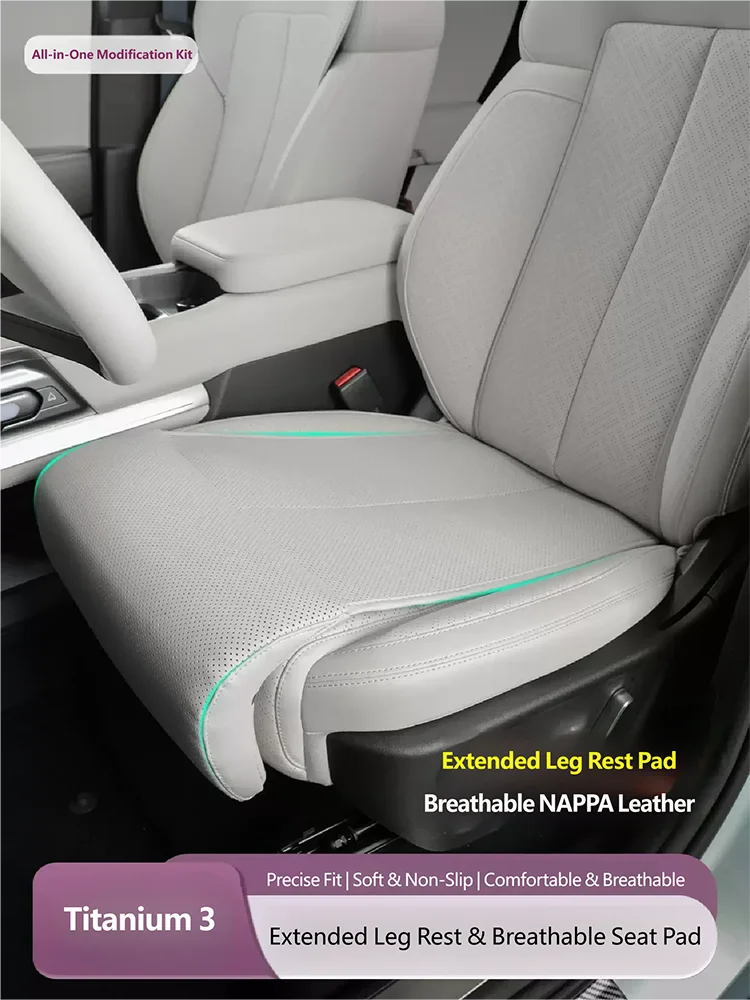 For BYD Leopard 3 Titanium 3 Car Seat Extender Cushions for Driving Leg Support Long-Distance Driving Vehicle Accessories