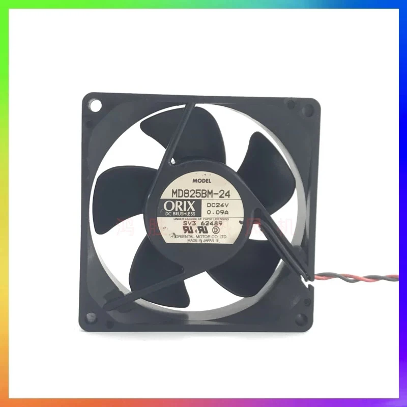 

H 1PCS for ORIX MD825BM-24 DC 24V 0.09A 8CM 8025 Inverter Cooling Fan