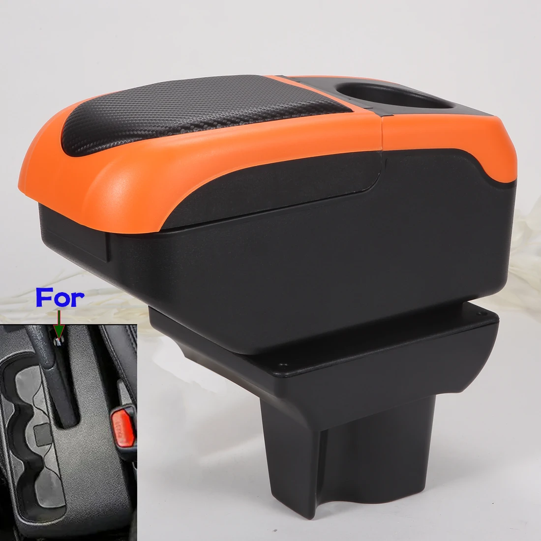 

For TOYOTA RUSH Armrest Box For Toyota Avanza Rush Car Armrest Storage Box Dedicated Interior details Retrofit Car Accessories