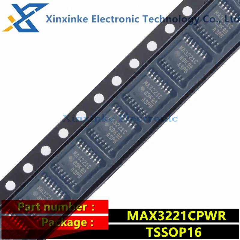 

MAX3221CPWR MA3221C Φ ИНТЕРФЕЙС IC 1-канальный фотоприемник полный дуплекс новый оригинальный