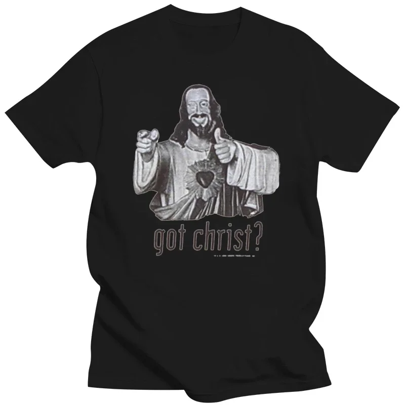 Funny Clerks Christmas Gift Loose Plus Size? Tee Shirt Got Christ Dogma T-Shirt Jesus Buddy Christ Movie  oversized t shirt