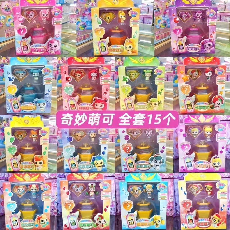 

Catch Teenieping Shining Stone Set Series Модель Фигурка Милая мультяшная девушка игровой домик Аниме Фигурка Игрушка Модель Декор комнаты Подарок ребенку