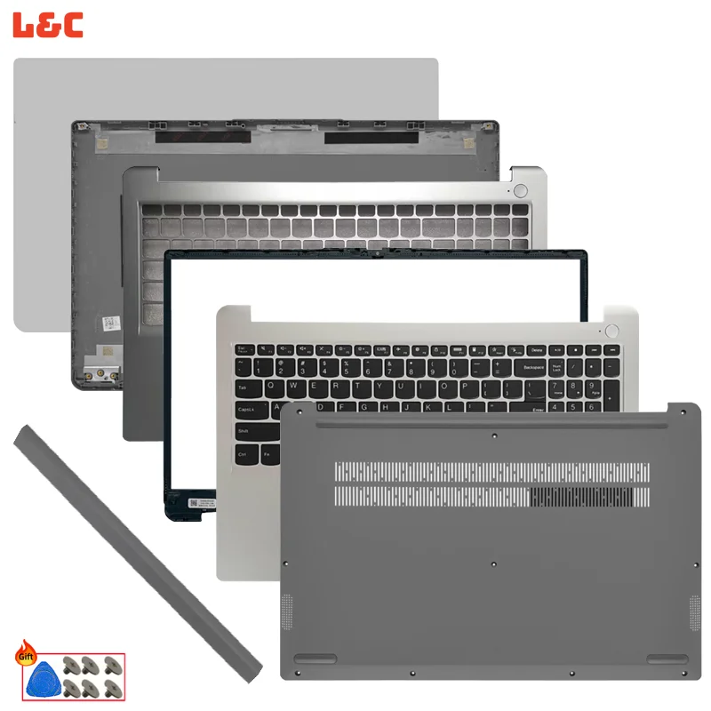 For IdeaPad 1 15ALC7 15IAU7 15IJL7 LCD Rear Lid Back Cover Front Bezel Keyboard Palmrest Bottom Case Computer Parts Accessories