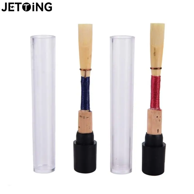 1pc Bulrush Oboe Reeds Soft Mouthpiece Orchestral Medium Wind Instrument Parts Color Randomly