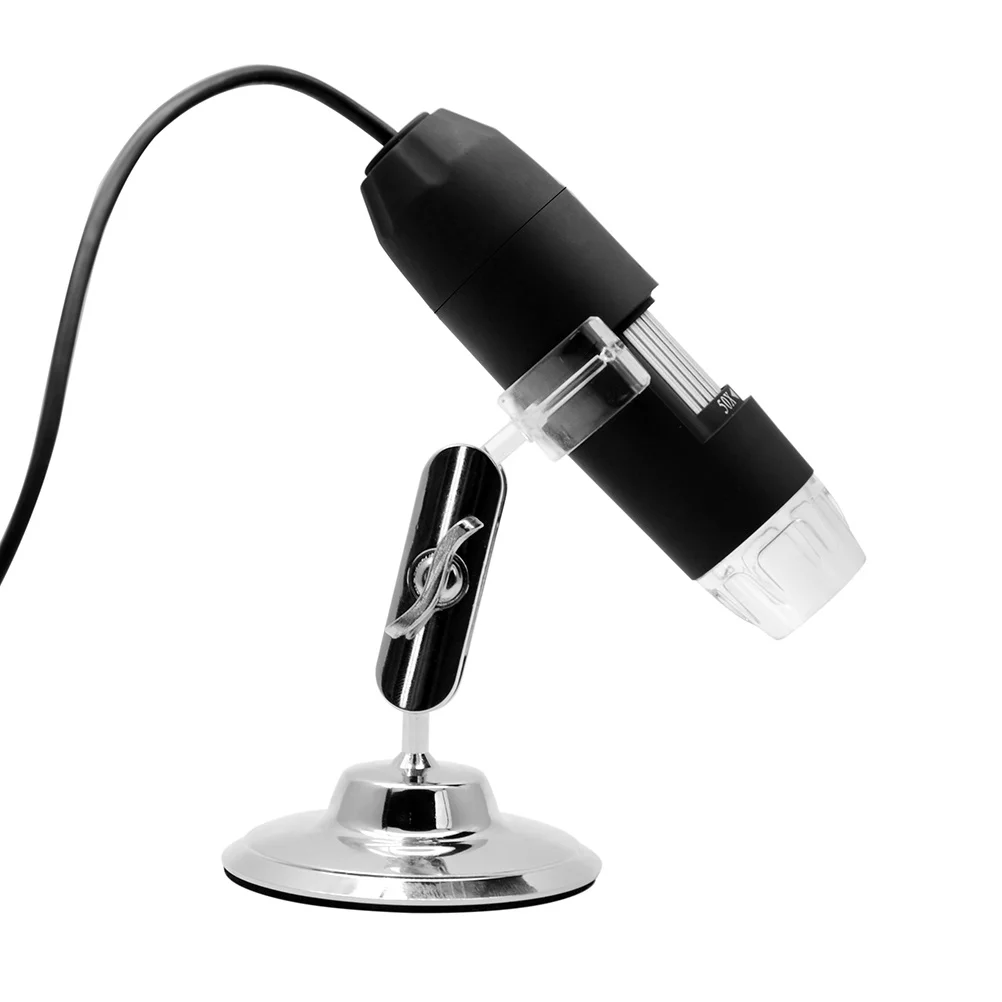 3 في 1 USB مجهر رقمي محمول 50-1000x التكبير 1080p كاميرا بـ USB 8 المصابيح للبشرة مصنع الحيوان فحص الكمبيوتر