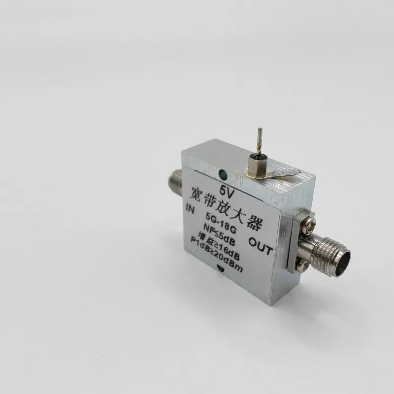 5G-18G broadband am-plifier, gain 16dB P1dB ≥ 20dBm RF am-plifier, local oscillator am-plifier