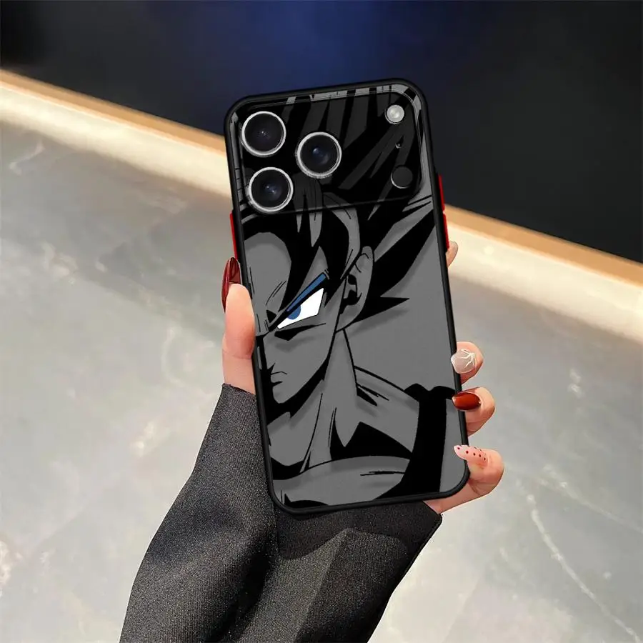 Case for iPhone 17 7 8 XS 12 15 Plus 16e 13 Mini 14 11 16 Pro Max Back Phone Cover Luxury D-Dragons Balls Gokus view 6
