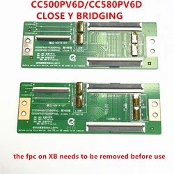 CC500PV6D CC580PV6D close Y bridging Adapter plate TCON IN 60P 96P OUT