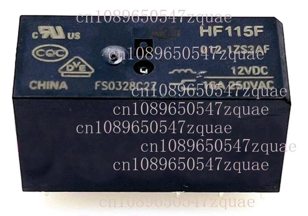 1PC for HongFa HF115F-012-1ZS3AF 12VDC Power Relay 16A 250VAC 8pins