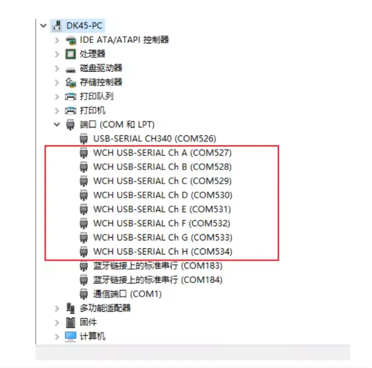 USB zu 4CH/8CH TTL Serielles Modul Unabhängige serielle Schnittstelle bis zu 6 Mbit/s CH348-Chip – Detail 2