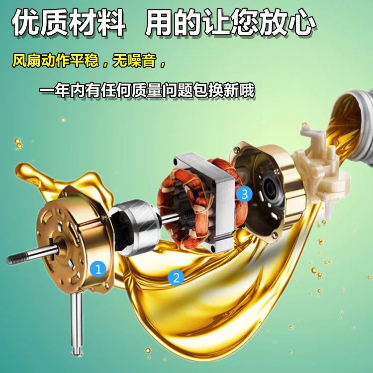 Pure copper wire electric fan motor Bench fan Floor fan motor 18 \