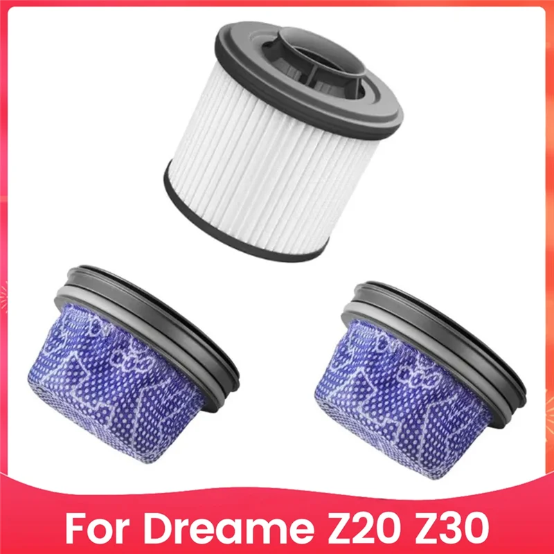 ملحقات فلتر التنظيف المنزلي الكفاءة ABVI للمكنسة الكهربائية المحمولة Dreame Z20 Z30