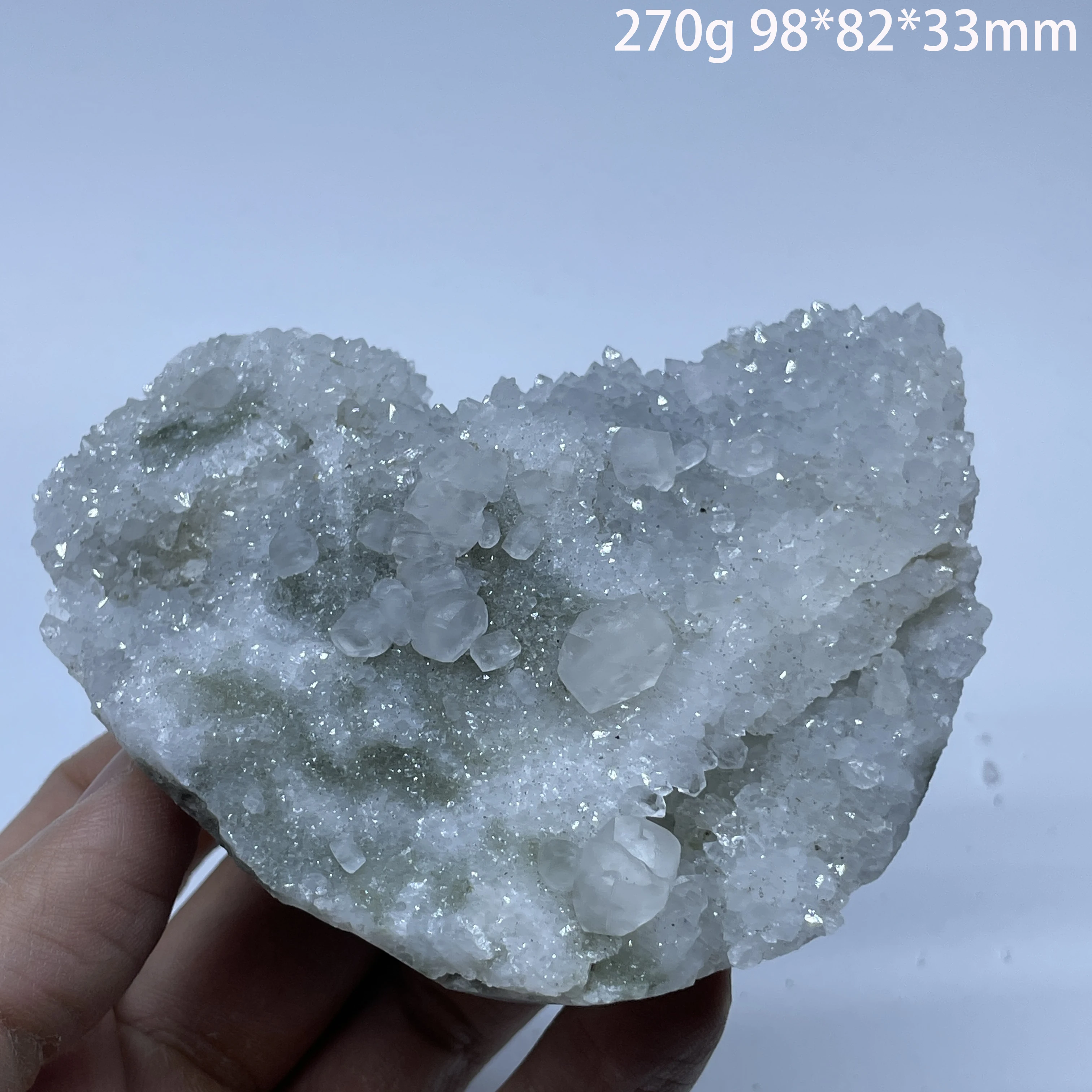 Natural Calcite Crystal Cluster Fluorescence Effect Mineral Specimen Raw Quartz Rock Healing Decoration
