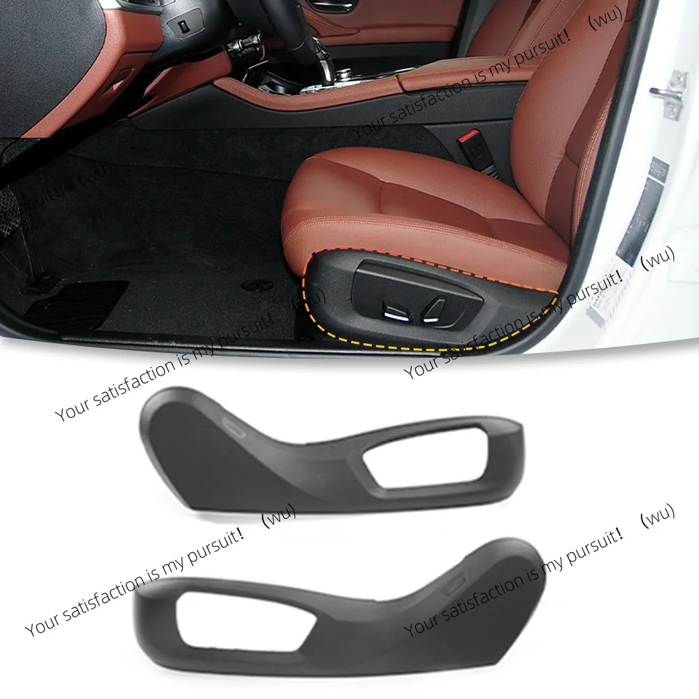 

For BMW F15 F02 F01 F11 Auto Parts Sturdy Replacement Front Outer Seat Track Cover Easily Installable Side Trim Side Cover