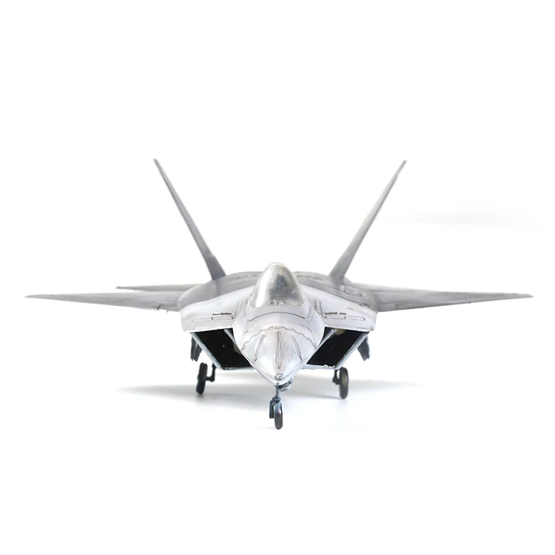 1/72 US Military F-22 Raptor Stealth Fighter Plastic Assembly Model Aircraft Toy