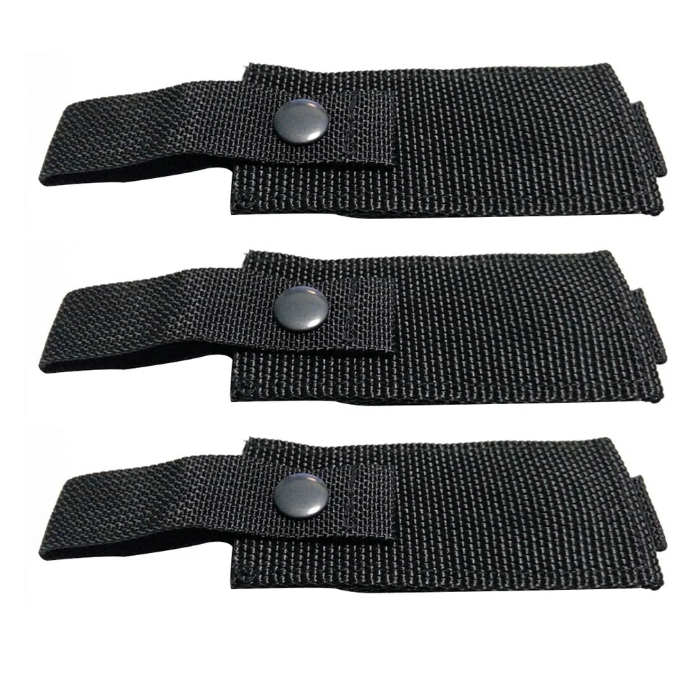 

3 Pcs Tool Bag Scissors Storage Shear Pouch Outdoor Pocket Emergency Black for