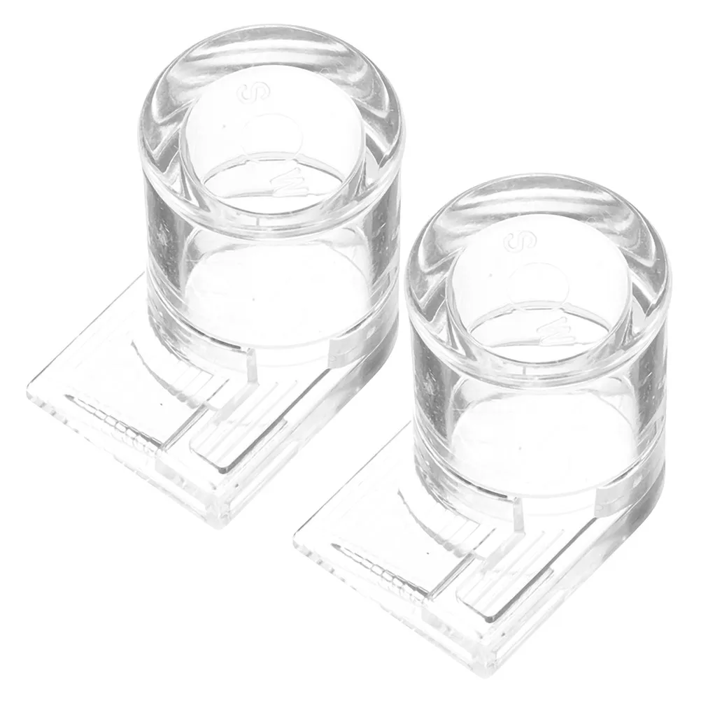 2 Piezas de Dispensador de Agua Acrílico Transparente para Hormigas, Mini Dispensador de Líquido para Colonias de Hormigas, Terrarios de Reptiles, Geckos, Lagartos, Tortugas y Mascotas