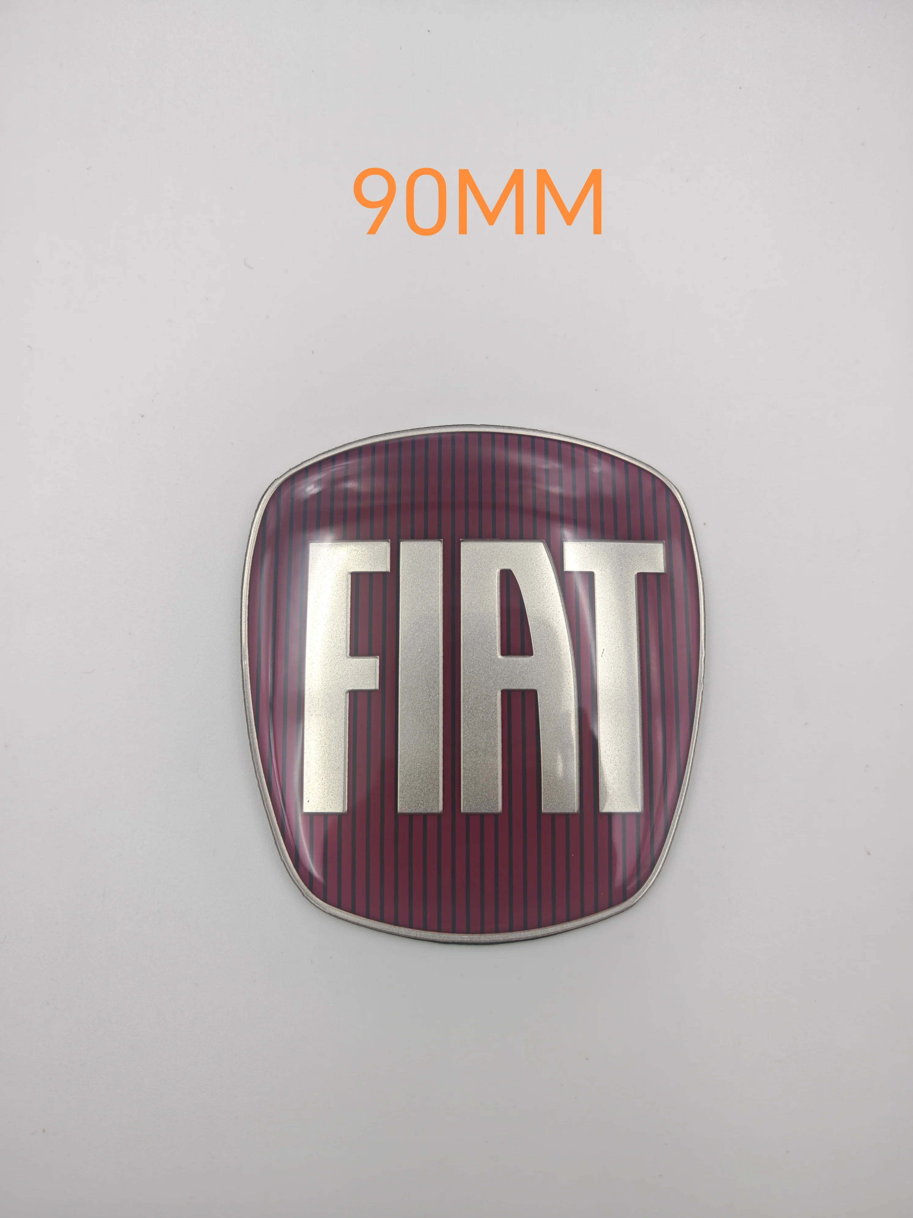 ABS Emblem for FIAT Car Hood Accessory Compatible with Doblo Tipo Panda Ducato Fiorino Grande Punto 500X 500 Freemont Stilo