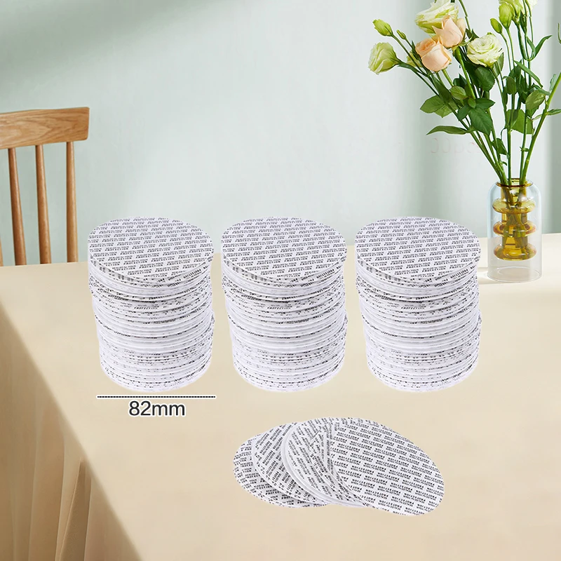 200 قطعة 20 مللي متر-82 مللي متر ذاتية اللصق رغوة حساسة للضغط غطاء عازل بطانة مقاومة للعبث الأختام بطانة ل وعاء زجاجة جرة التجميل #5