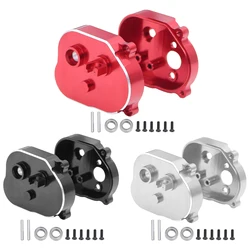 MN78 MN82 LC79 Metal Transmission Shell Cover Metal Gear Box Gearbox Housing With Gear For 1/12 RC Car Aluminum Upgrade Parts