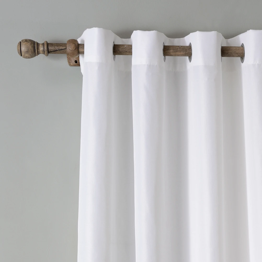 

Premium Quality Solid Color Light Blocking Privacy Window Curtains For Bedroom Home Hotel Decor Plain Color Room