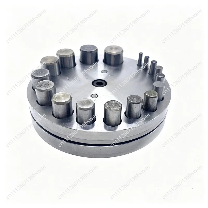 17 Holes DIY Professional Punch Die Disc Set Irregular Metal Circle Round Punching Cut Punch Jeweler Jewelry Making Repair Tools