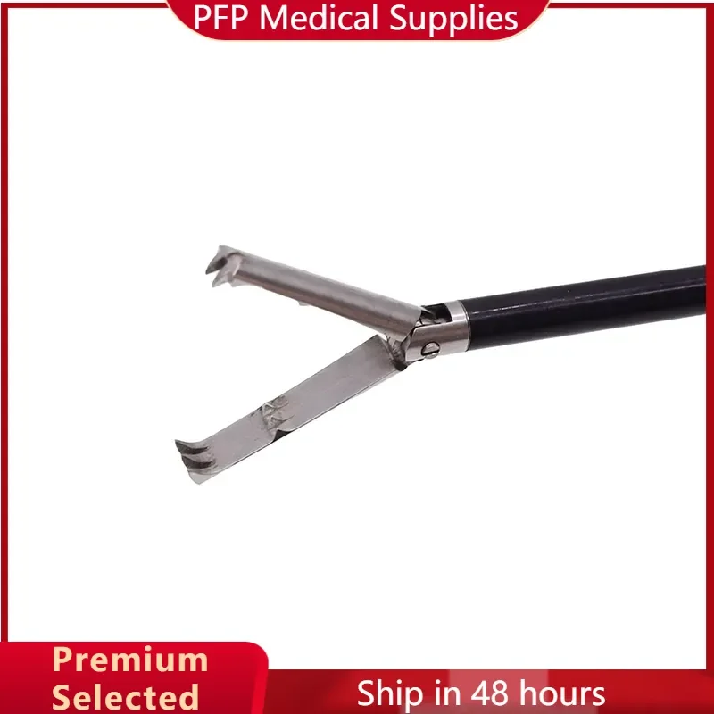 AP06 for Wanhe Reusable Myoma Claw Forceps 5x330mm 2 Row of Teeth