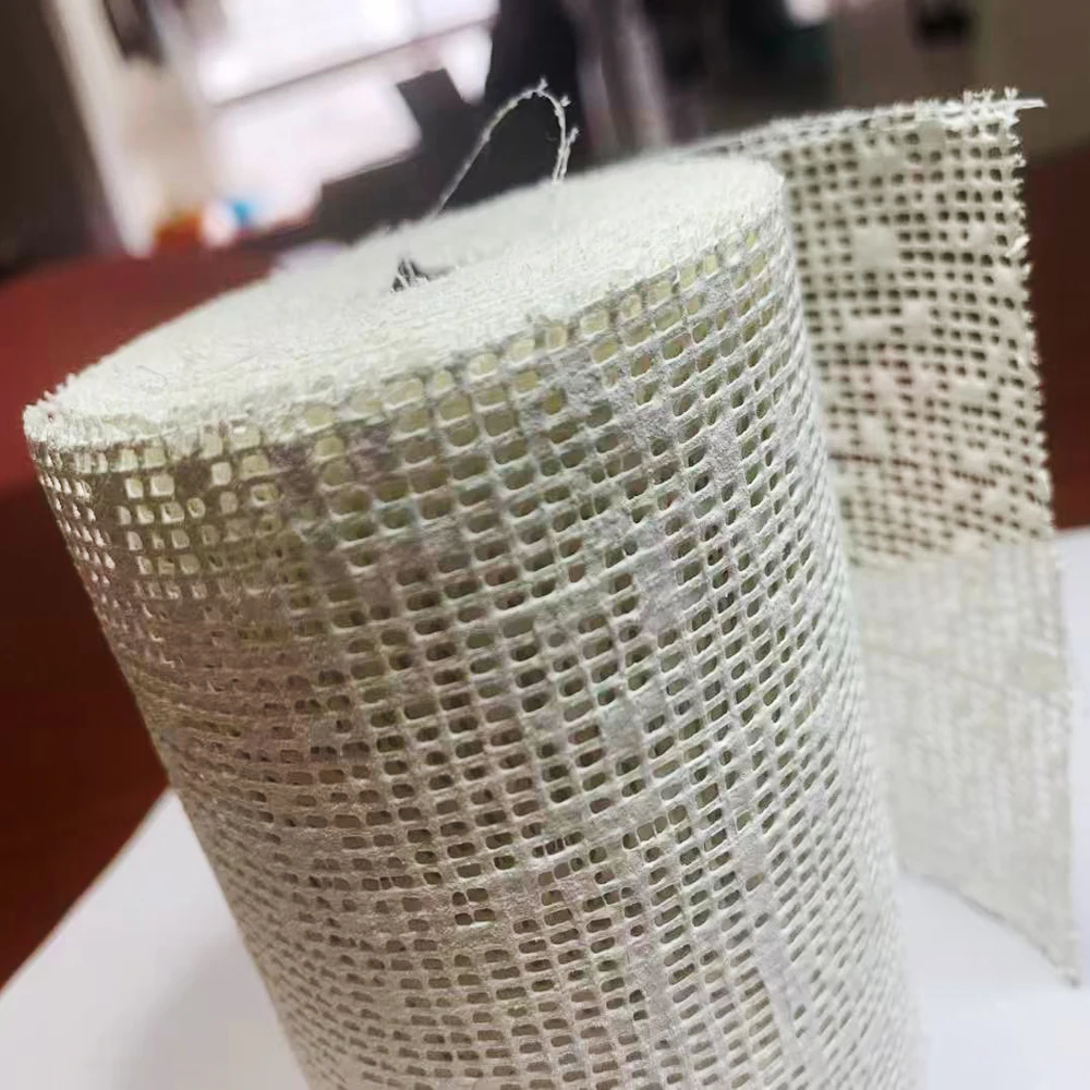 Plastic adhesive quick drying gypsum gauze Gypsum lining Gypsum bandage texture painting Universal fixed art texture painting