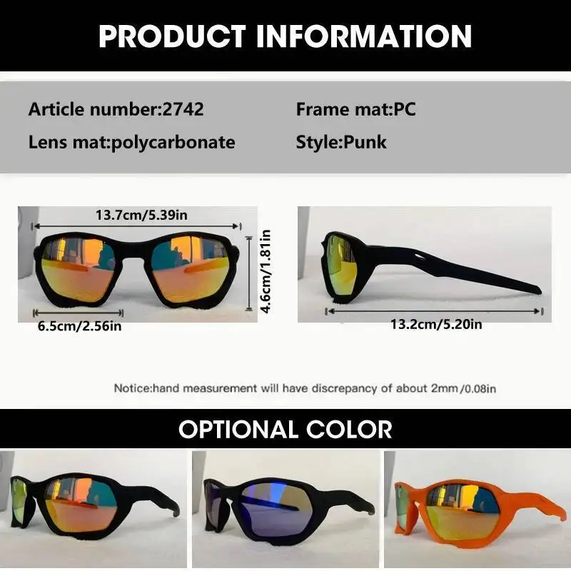 OCYCO 2026 Sport-Sonnenbrille für Radfahren, Angeln und Laufen, Rayed Sun Ciclismo Brille, Outdoor-Sonnenbrille für Männer und Frauen – Detail 2