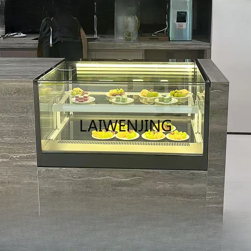 

SGF Bakery Shop Embedded Bar Counter Refrigerated Display Cabinet Special-shaped Customization