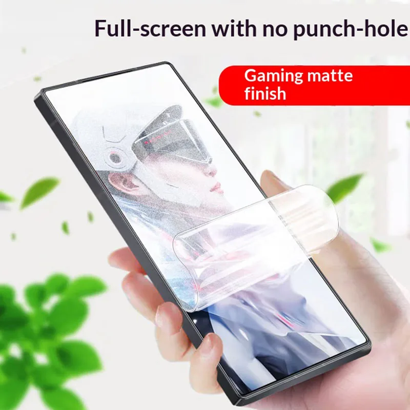 

3PCS Matte Hydrogel Film For ZTE nubia RedMagic 11 Pro Full Cover TPU Screen Protector On For ZTE nubia RedMagic 11 Pro+