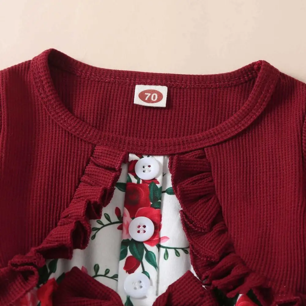 أنيقة Bowknot طفل فستان الأميرة القطن الحلو الصيف الطفل ارتداءها الرضع زهرة كاذبة 2 قطعة بذلة فستان عطلة