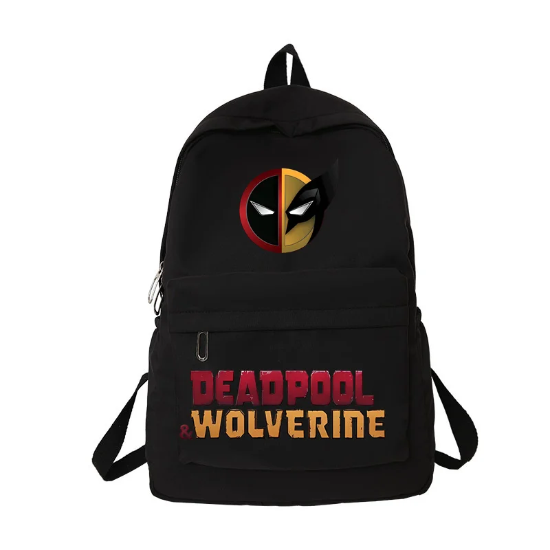 Deadpool & Wolverine Women Backpack Casual Backpack nylon Shoulder Bags New School Bag for Teenager Girls School Backapcks 2024