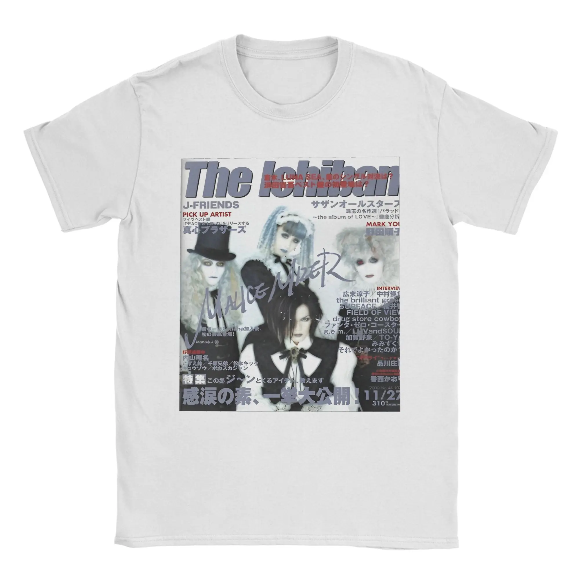Malice Mizer Band Tee Shirt for Men Women Printed T Shirts  100% Cotton Clothing
