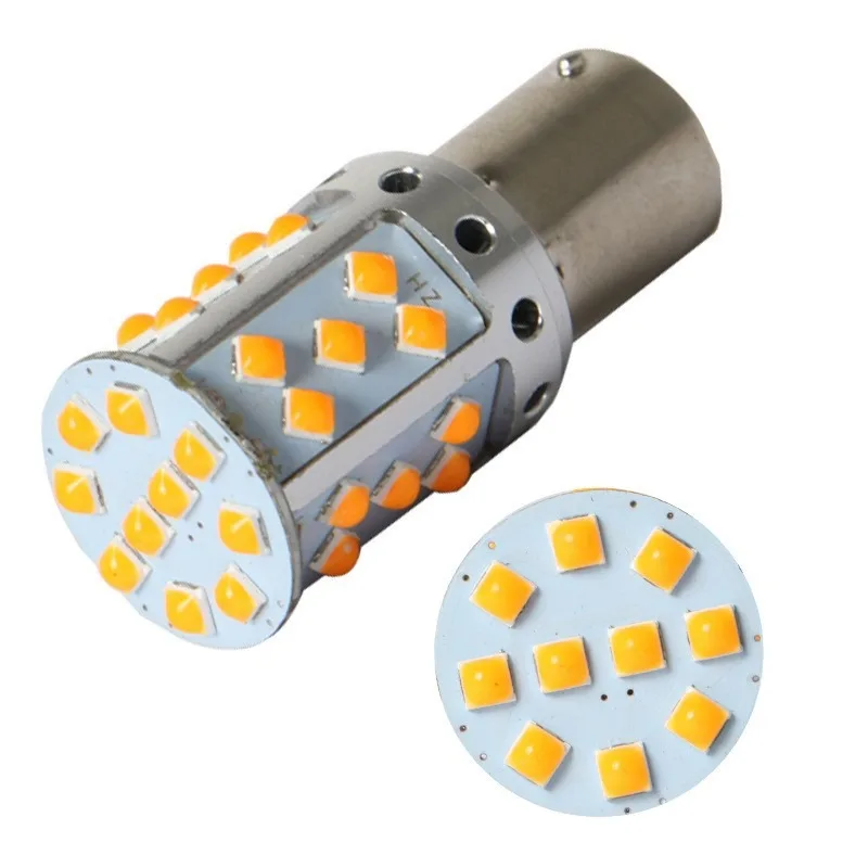 2 stücke BA15S P21W 1156 BAU15S Canbus Kein Fehler T20 7440 W21W WY21W Lampe Auto Blinker Lampen 12 v auto Led