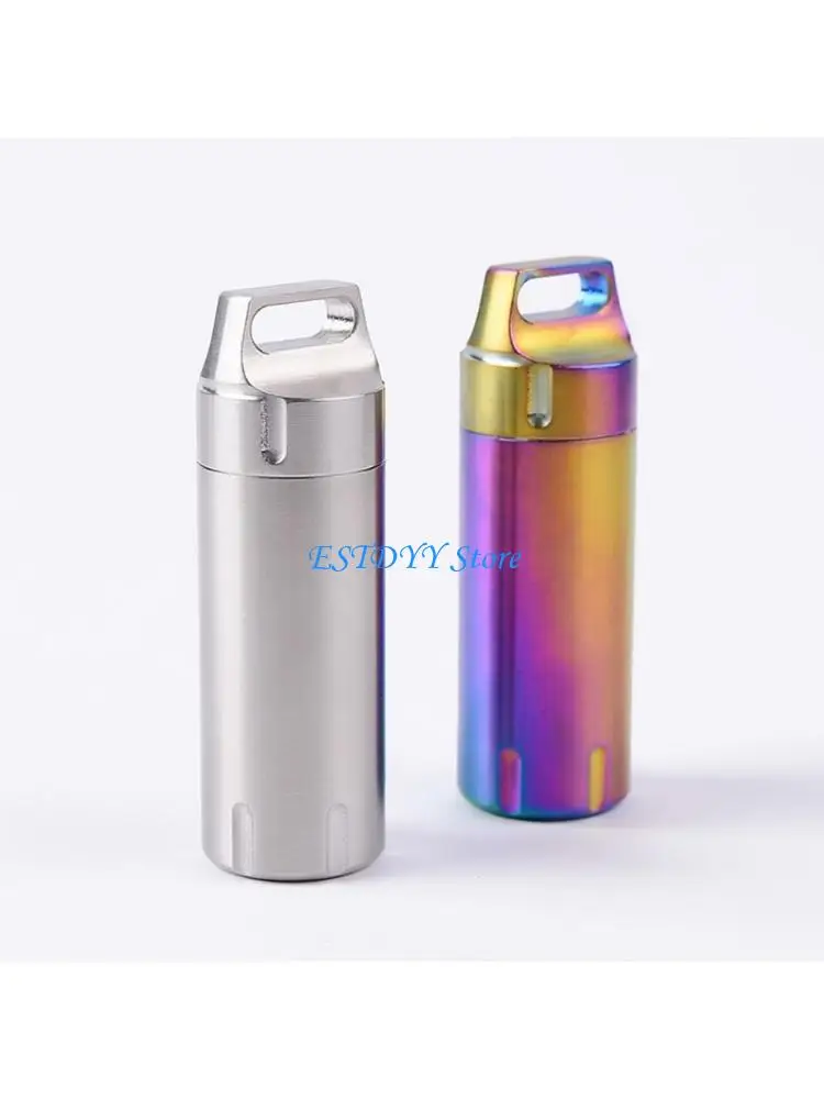 G6DE Dry Bottles Outdoor Seal Portables Pills Case Sealed Waterproofed Container Case