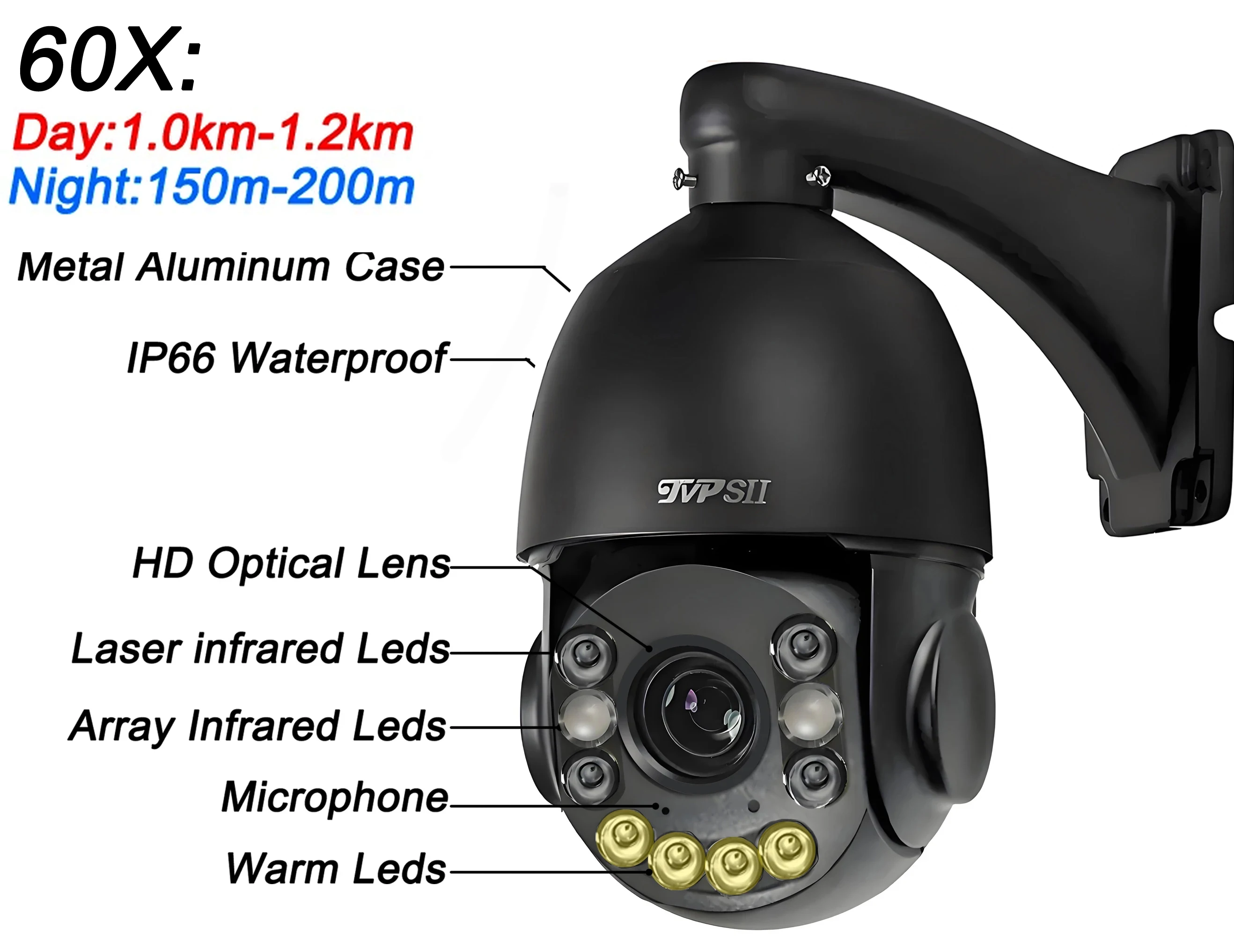 Camhi Max.512G Laser a Colori  - Ip Camera 4K 8Mp Outdoor Ptz recensione e prezzo