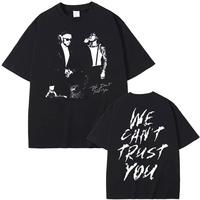 Rapper Future & Metro Boomin We Don't Trust You Album Music Merch T Shirts Men Women Hip Hop Kendrick Lamar Tee Oversize Tops