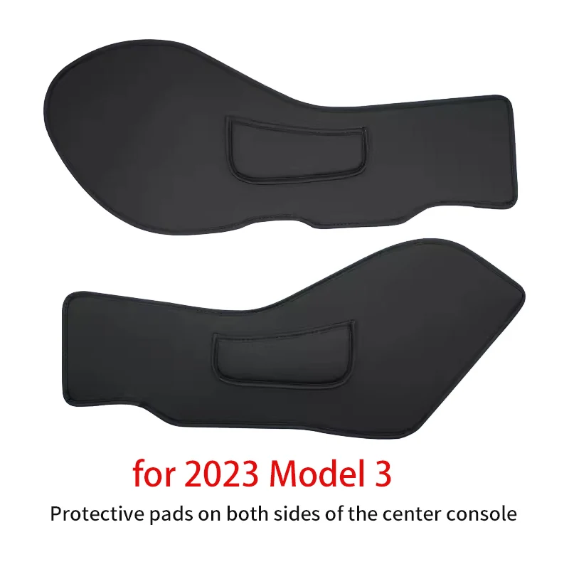 for Tesla Model 3/y center console side kick pad interior protective pad, interior anti dirt pad