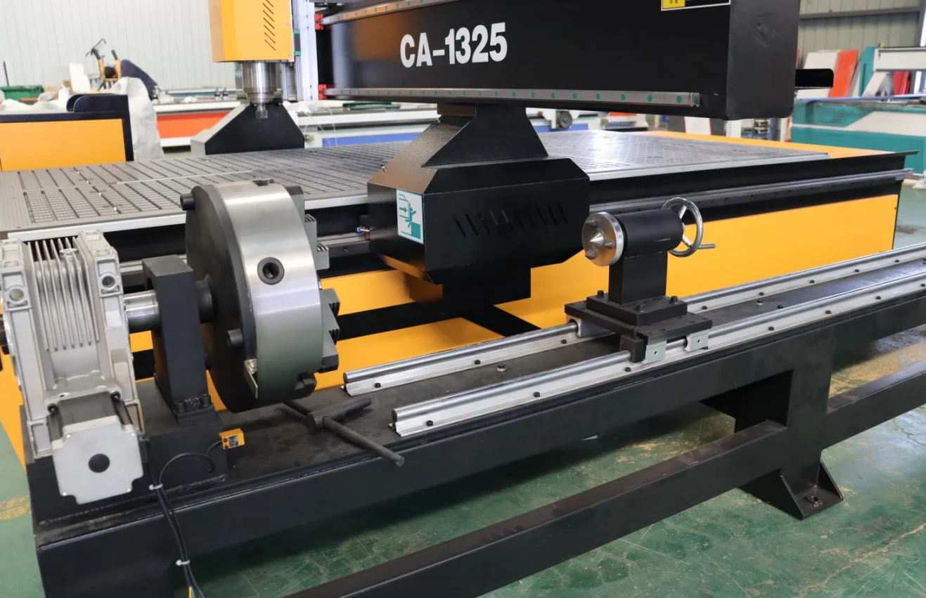 4 Axis CNC Router Metal Cutting Machine 3D Wood Carving CNC Router With CE Certificate view 5