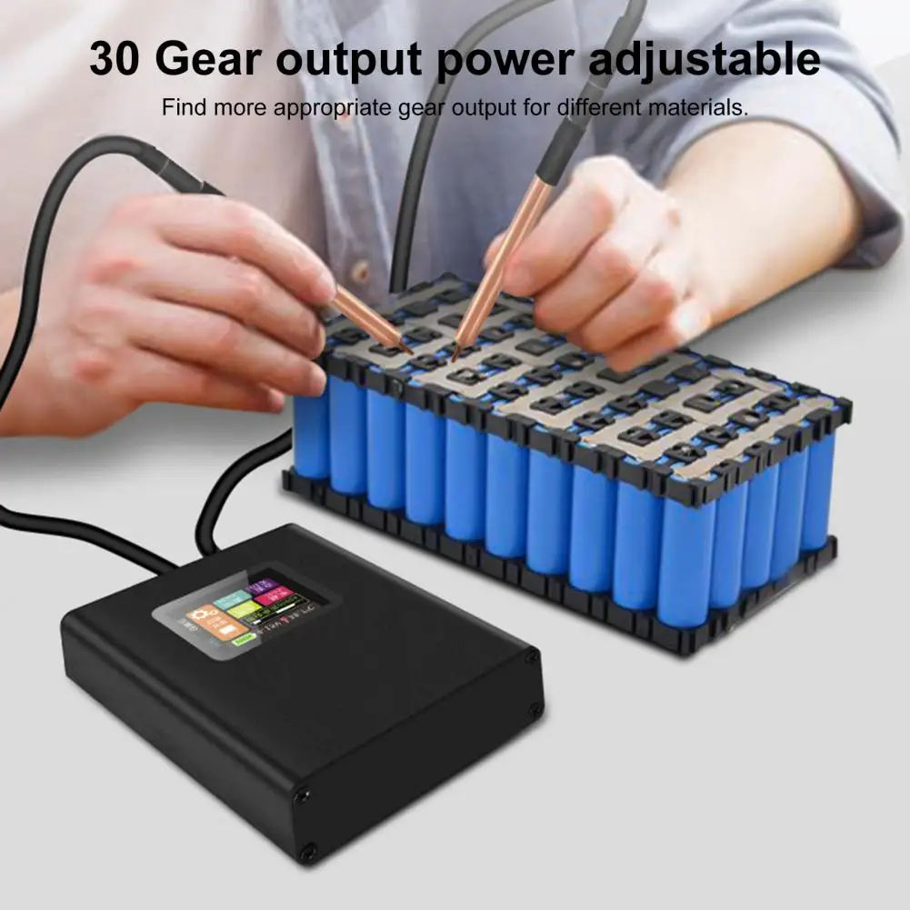 

1 Set Spot Welding Machine Battery-operated Spot Welder Digital Display Spot Welder Machine with Welding Pen