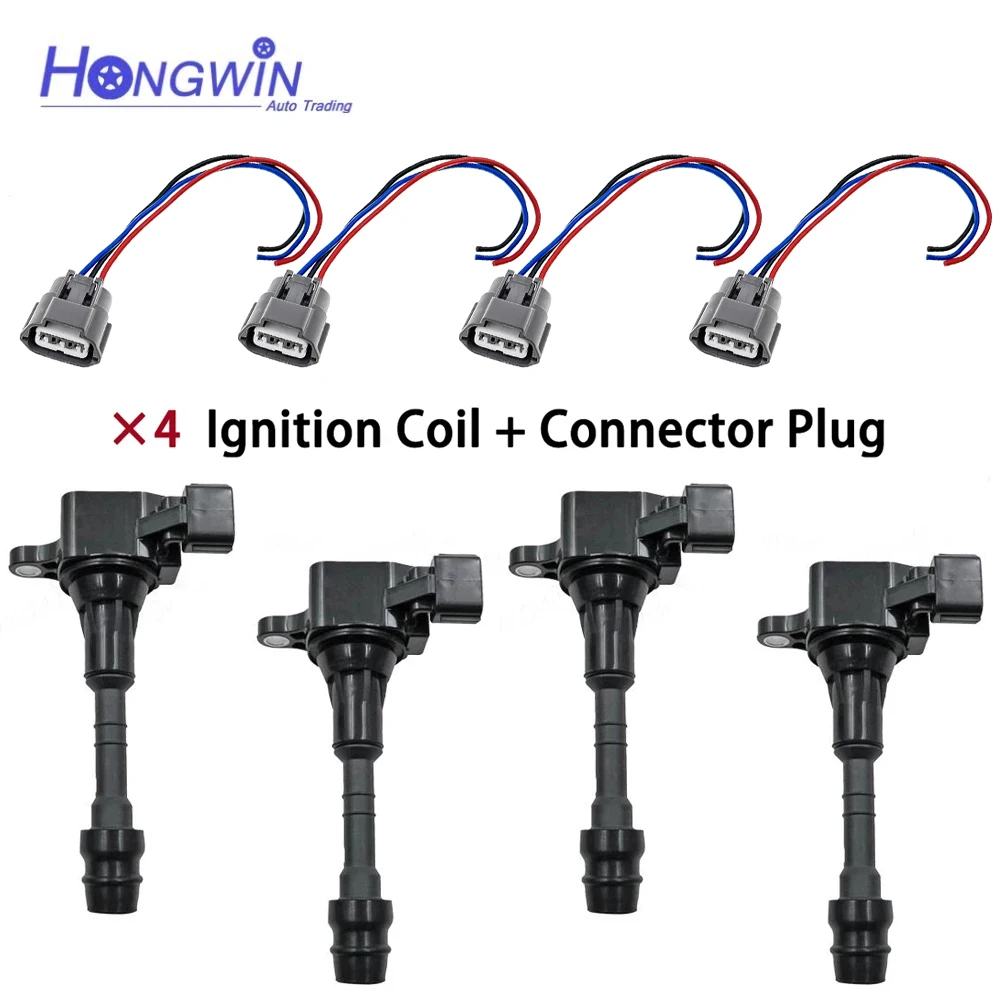 Ignition Coil Plug For Nissan Altima Frontier Maxima Murano 3.5 4.0 V6 224488J11C 22448-8J110,224488J110,22448 8J110