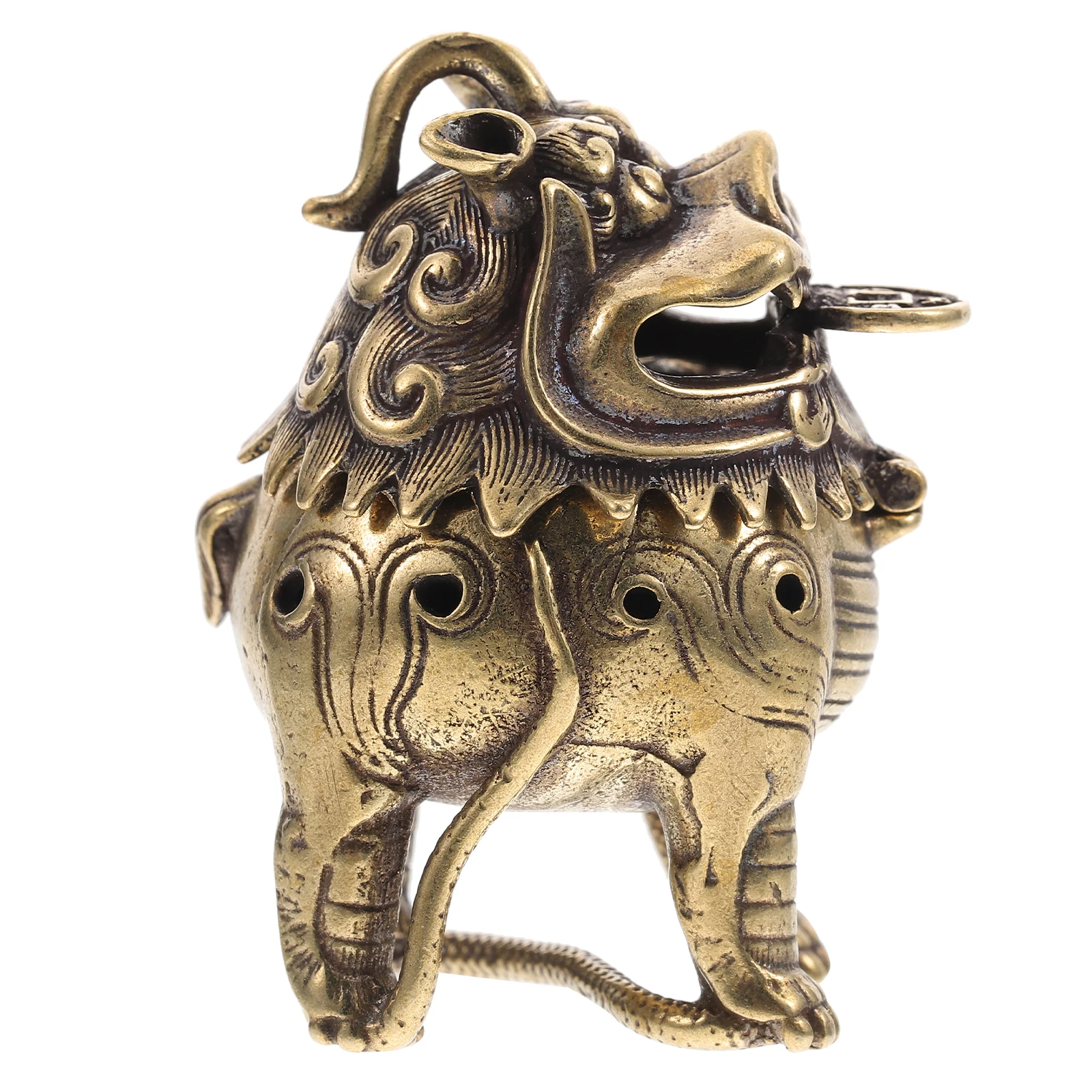 

Retro Copper Copper Incense Burner Aromatherapy Home Home Adornment Censer Statue Design Household Decor