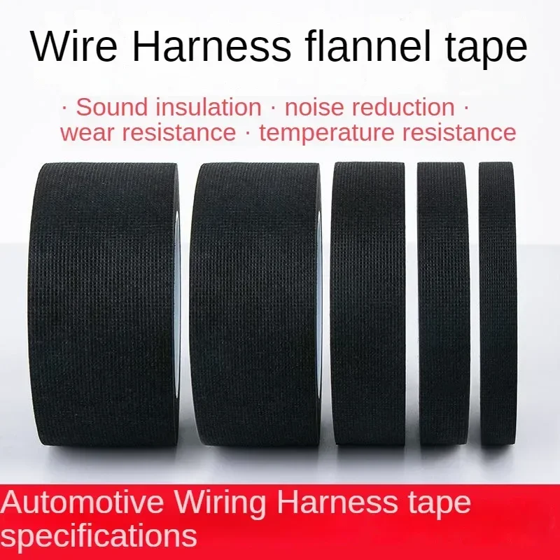 Flannel Electrical Engine Compartment Automotive Insulation Noise Reducation Wear-resistant Harness Tape