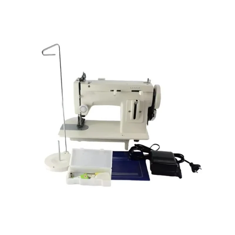 7''/9'' Arm Electric Sewing Machine Single Chain Stitch Thick Walking Foot Heavy-Duty Leather Thread Trimmer Motor Home Use New