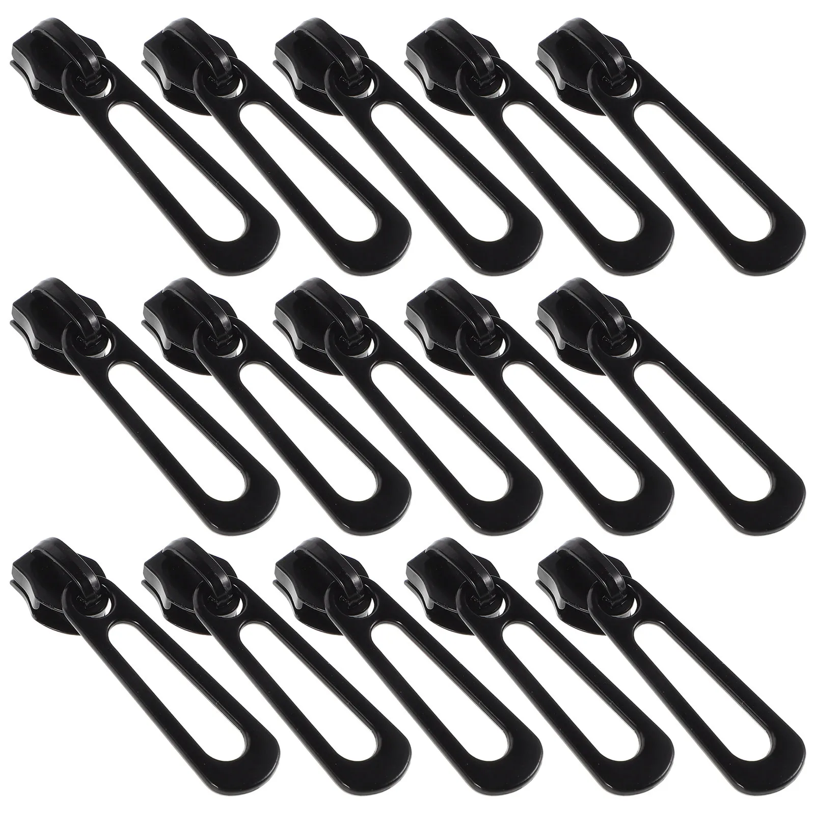 

40pcs Metal Pulls Heavy Instant Zipper Repair Kit Duty Alloy Slider Replacement For Coats Handbags Bags Diy Repair Tools